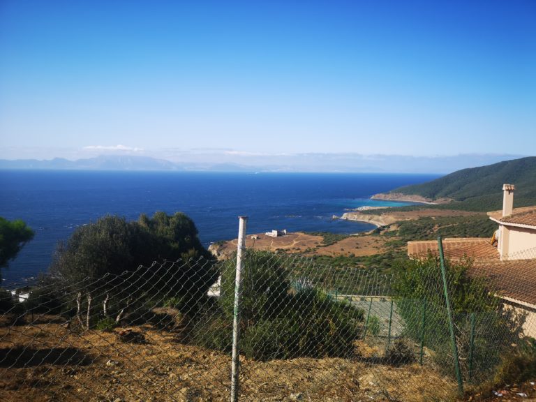 El Faro desde Getares y subida a la calle Centolla